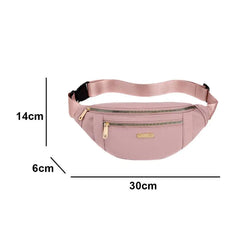 Canvas Leisure Waist Bag Shoulder Crossbody Chest Bags for Women