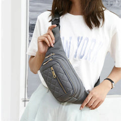 Waterproof Waist Bag Women Fanny Pack Travel Sports Crossbody Chest Bag