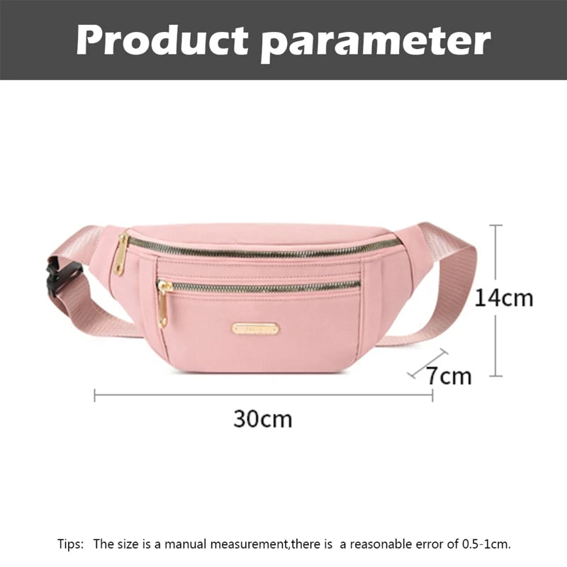 Women's Oxford Crossbody Waist Bag