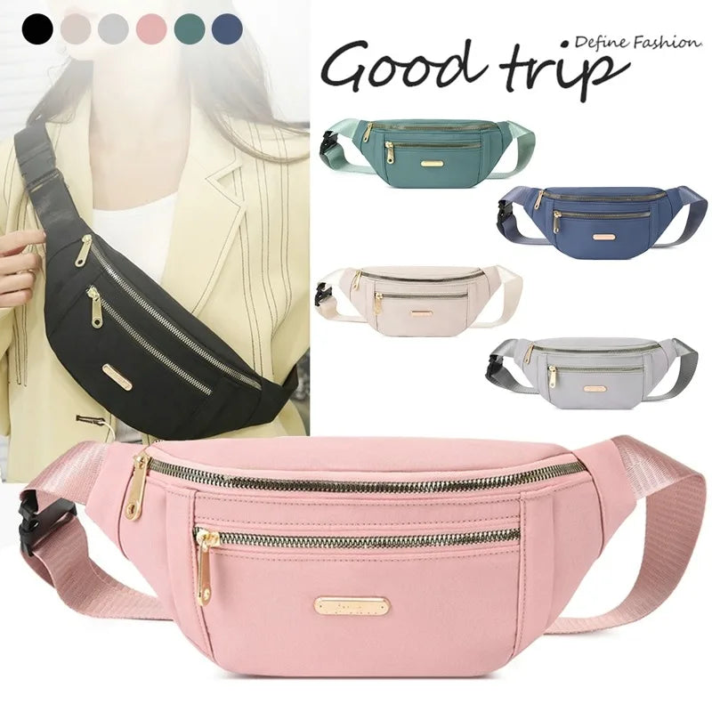 Women's Oxford Crossbody Waist Bag