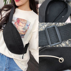 Women's Waist Bag Crossbody Underarm Fanny Pack Gym Chest Bag