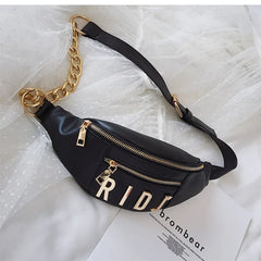 Leather Lady Belt Bags Waist Bag for Women
