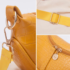 Women's Pu Waist Bag Shoulder Crossbody Chest Belt Fanny Pack