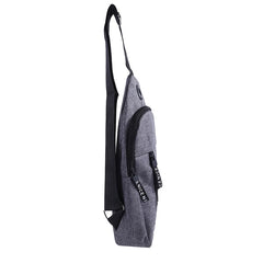 Canvas Chest Bag Small Pack Men Women Crossbody Streetwear Fanny Pack