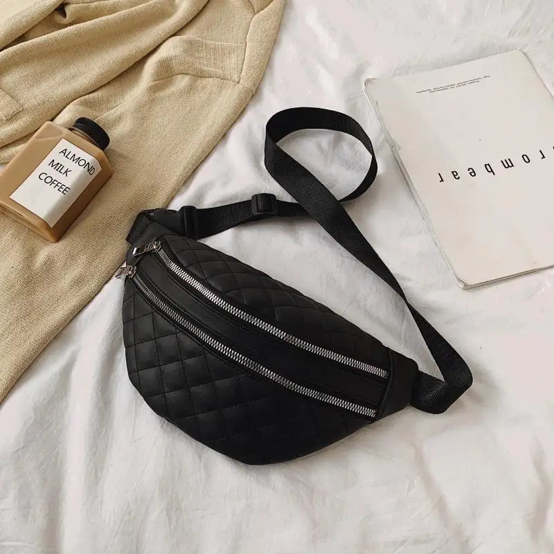 Women Waist Fanny Pack Bag Hip Belly Belt Shoulder Crossbody Handbag
