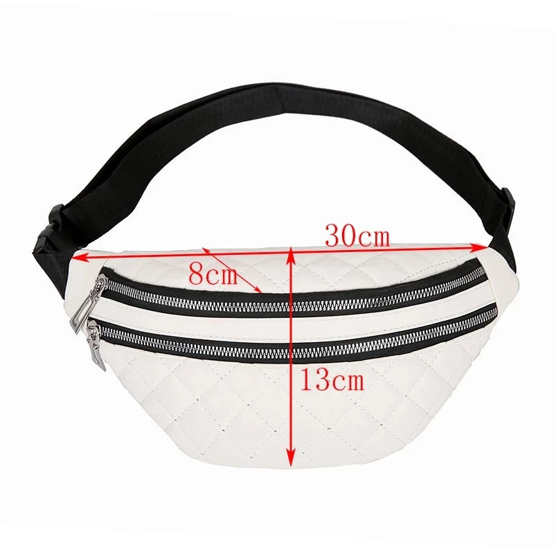 Women Waist Fanny Pack Bag Hip Belly Belt Shoulder Crossbody Handbag