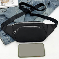 Nylon Waist Pack Fanny Pack Women's Chest Bag Travel Hip Bag