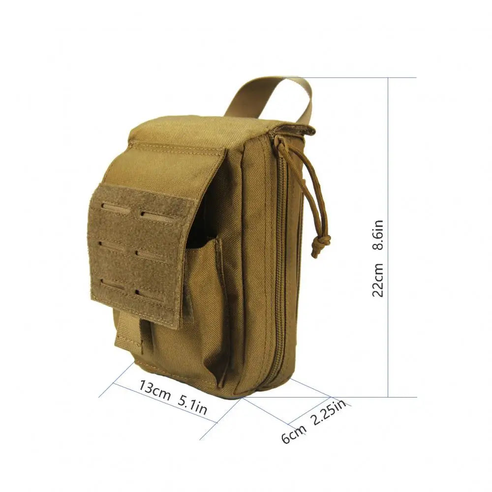Tactical Waist Pack Men Casual Bag Travel Zipper Outdoor Fanny Pack