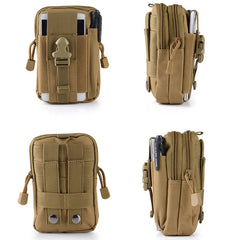 Men's Waist Pack Travel Purse Waterproof Belt Zipper Tactical Fanny Pack
