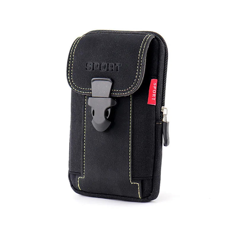 Men's Waterproof Waist Pack Travel Purse Zipper Tactical Sport Fanny Pack