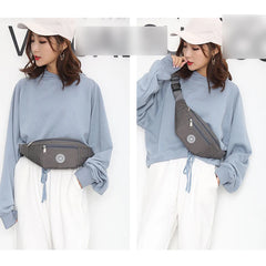 Waist Packs Men Women Unisex Belt Money Pouch Wallet Zip Travel