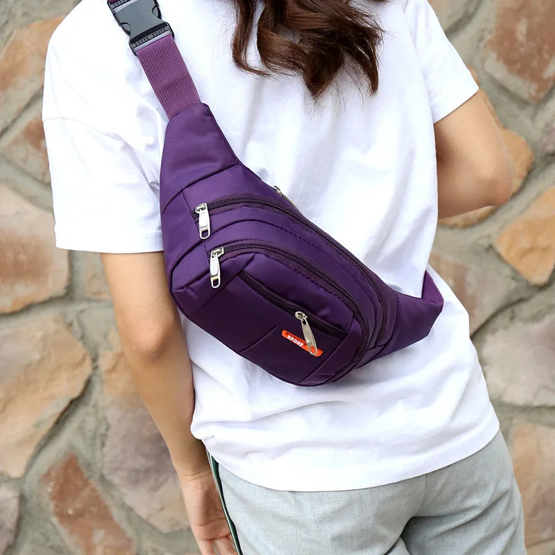 Travel Sport Chest Bag Phone Waist Bags for Women Men