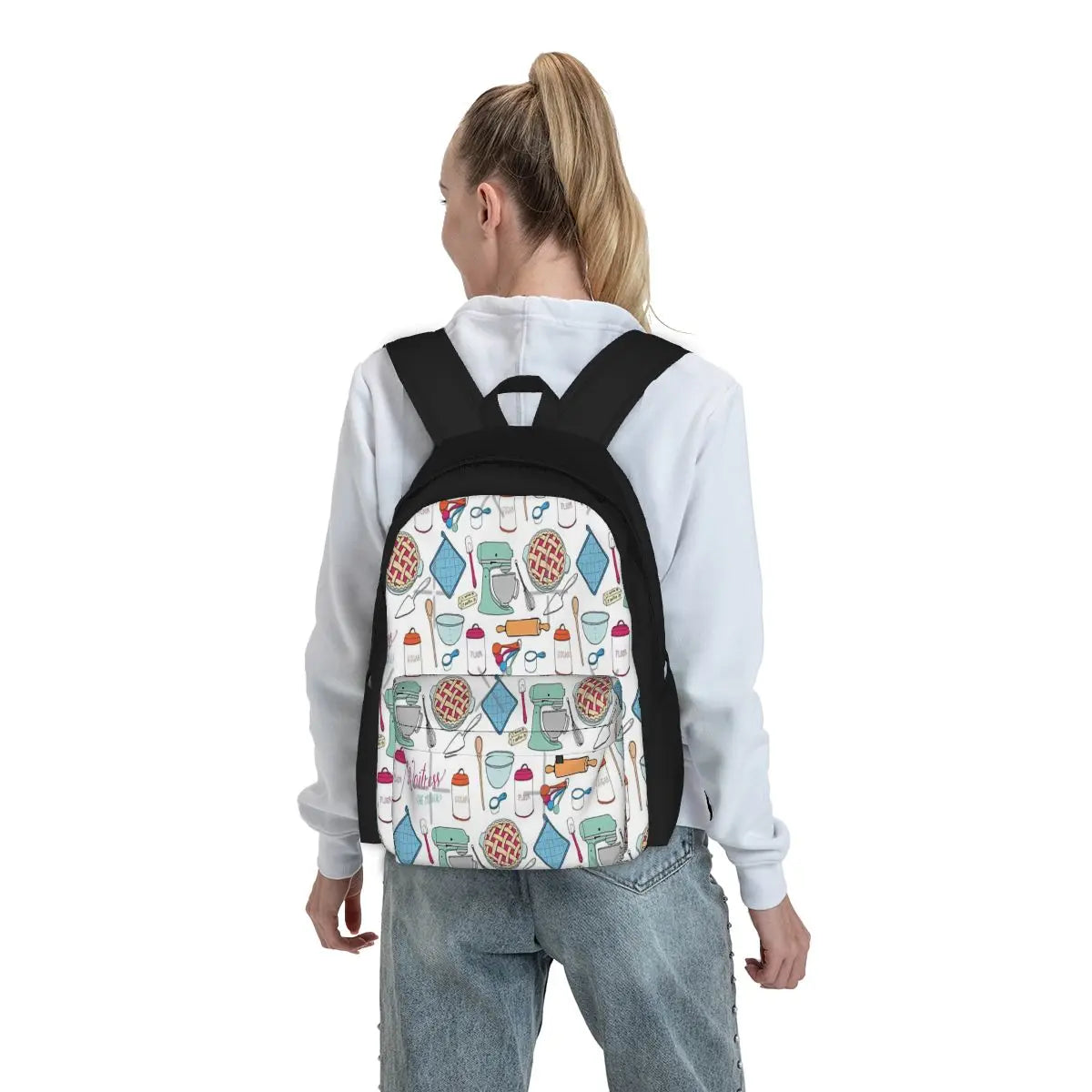 Waitress The Musical Cherry Pie Backpack