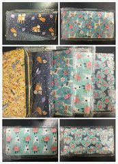 Gothic Skulls Print Long Wallet for Women