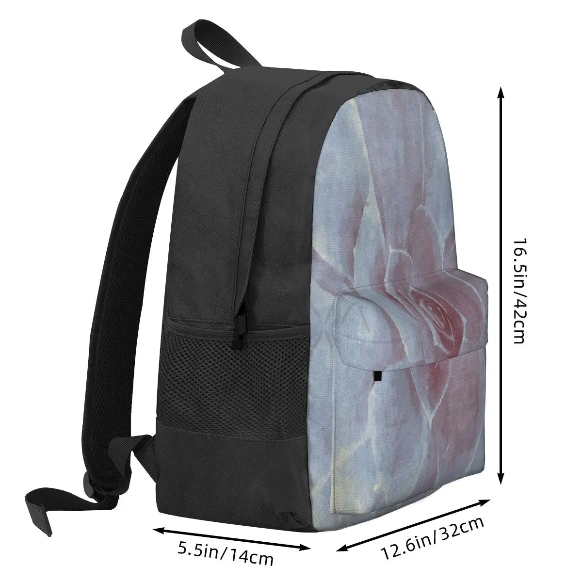 Watercolor Succulent Backpacks Men's & Women's Recycled Waterproof Bag