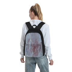 Watercolor Succulent Backpacks Men's & Women's Recycled Waterproof Bag