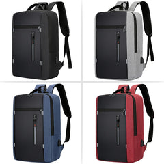 Waterproof Business Backpack Men USB School Backpacks 15.6 In.