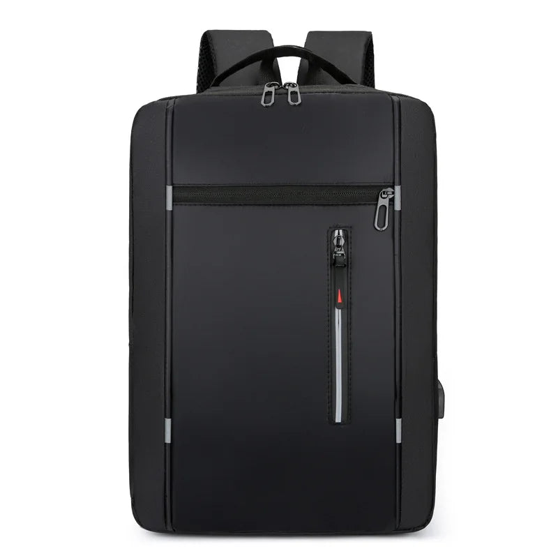 Waterproof Business Backpack USB School Backpacks 15.6in Laptop