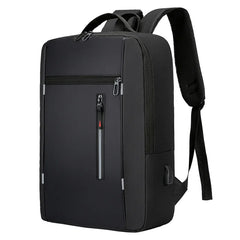 Waterproof Men's Business Backpack with USB Charging Port