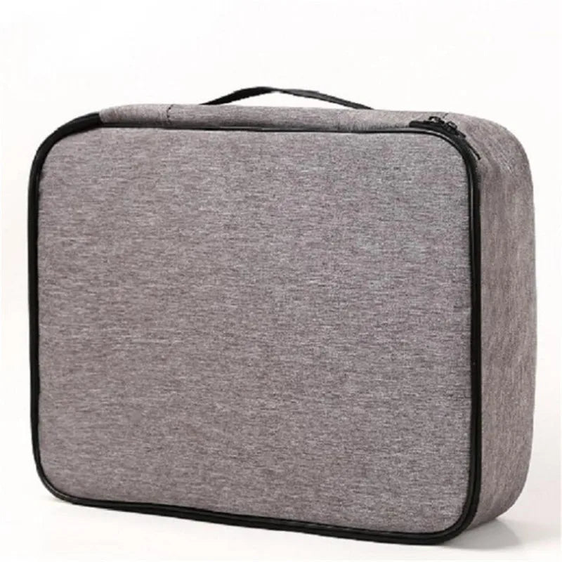 Waterproof Business Briefcase Bag Organizer Oxford Men Document Holder