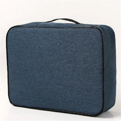 Waterproof Business Briefcase Bag Organizer Oxford Men Document Holder