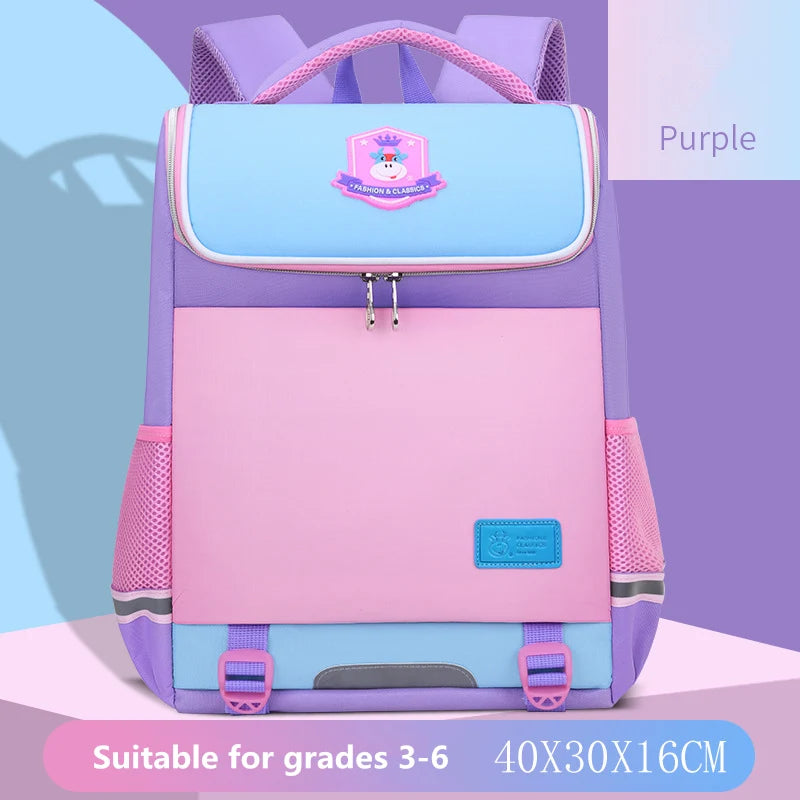 Waterproof Kids School Bags For Boys Girls Schoolbag Primary Backpack