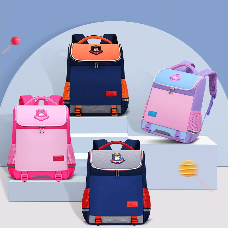 Waterproof Kids School Bags For Boys Girls Schoolbag Primary Backpack