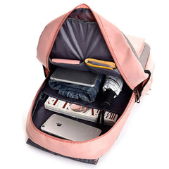Waterproof Girls School Backpack Kids Book Bag Travel Orthopedic Backpack