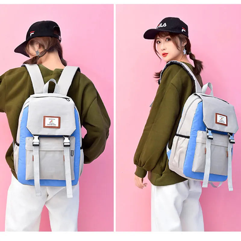 Waterproof Girls School Backpack Kids Book Bag Travel Orthopedic Backpack