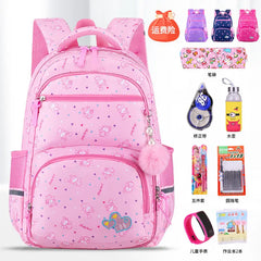 Waterproof Girls School Bag Orthopedic Backpack
