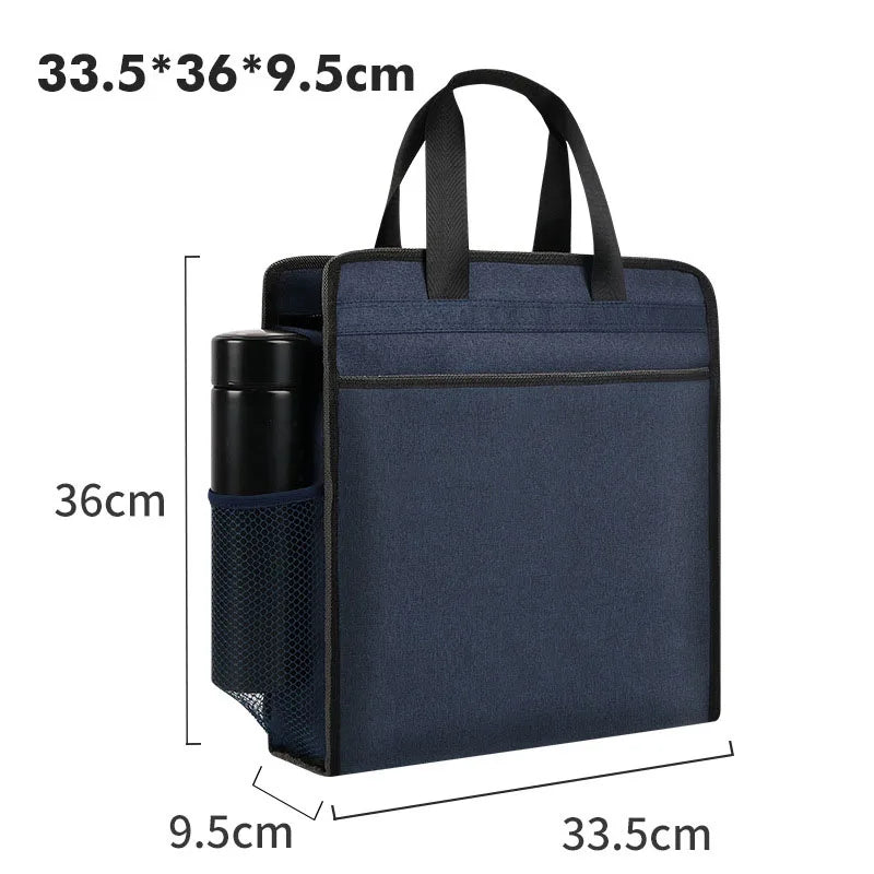 Waterproof Computer Bag Office Bag Business Bag File Bag Oxford Cloth Portable