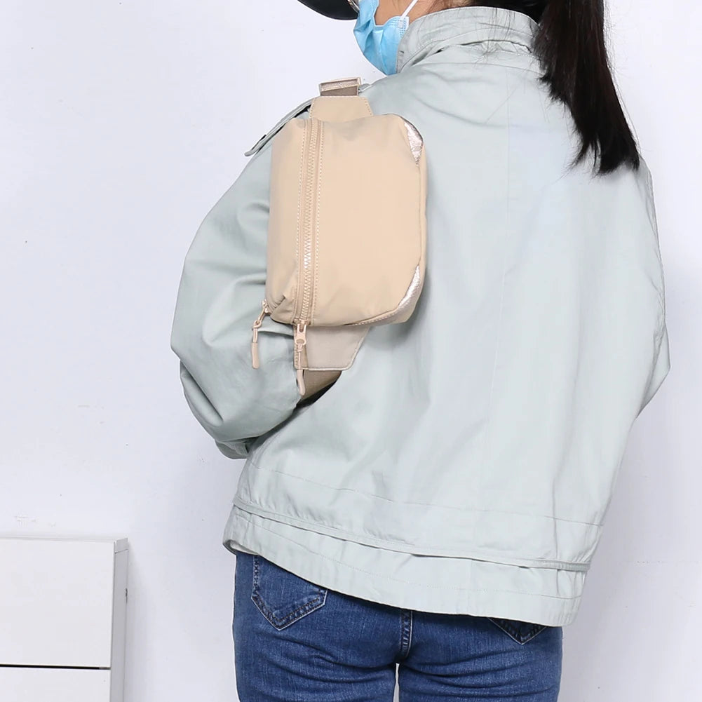 Waterproof Crossbody Chest Bags Unisex Sport Purse Pocket