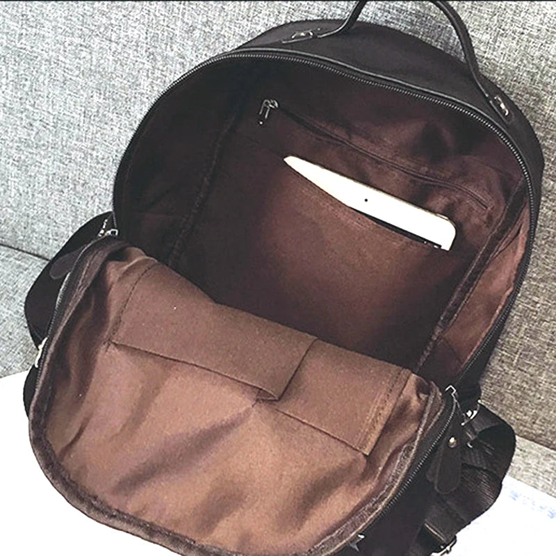 Waterproof Descent Backpack Style WOMEN'S Bag Rivet School Bag