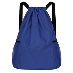 Waterproof Gym Bag Fitness Backpack Drawstring Pocket Hiking Camping Men Bags