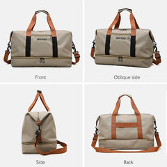 Waterproof Gym Bag Unisex Large Capacity Travel Sports Duffel Bag