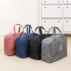 Waterproof Travel Tote Weekend Duffle Pouch Storage Organize Handbag