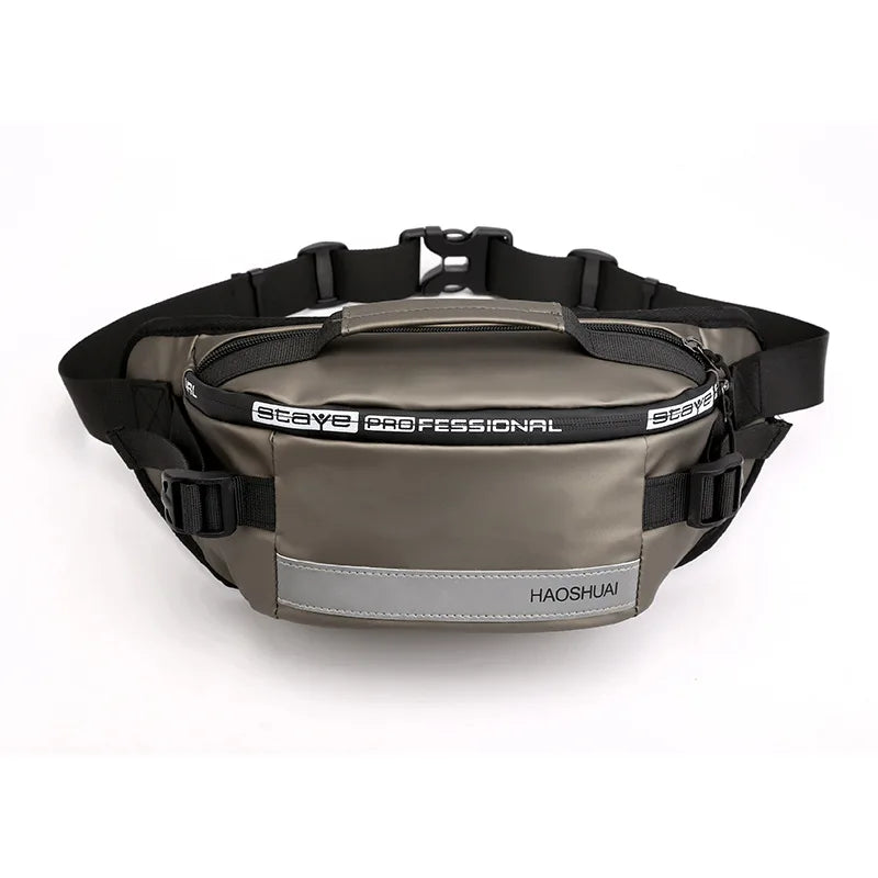 Waterproof Man Waist Bag Fanny Pack Outdoor Crossbody Bag