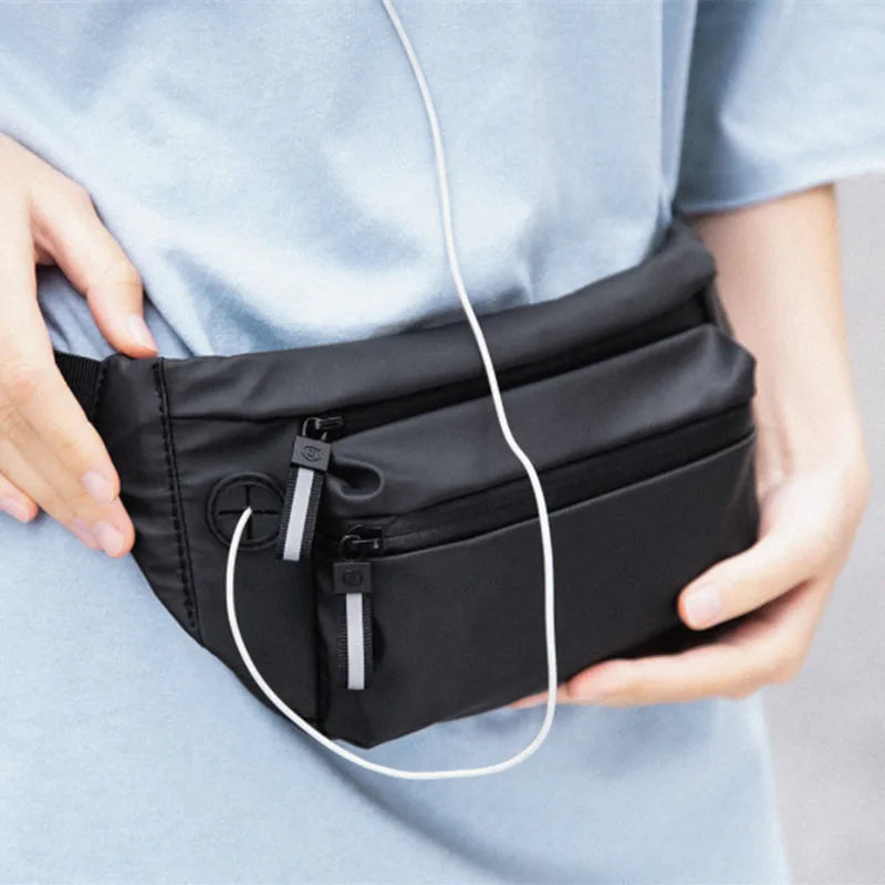 Waterproof Man Waist Bag Chest Pack Outdoor Sport Crossbody Bag