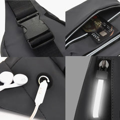 Waterproof Man Waist Bag Chest Pack Outdoor Sports
