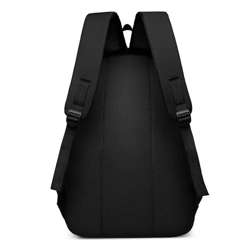 Waterproof Nylon Student School Backpack 15.6 Inch Laptop Bag
