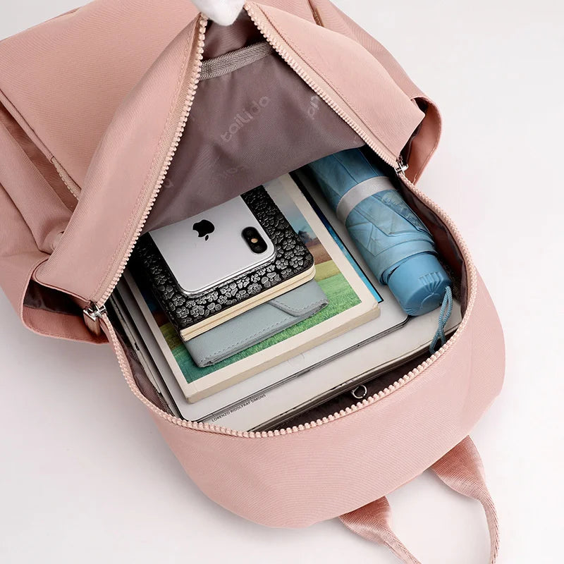 Waterproof Nylon Backpack Women's Backpack for Teens Girls