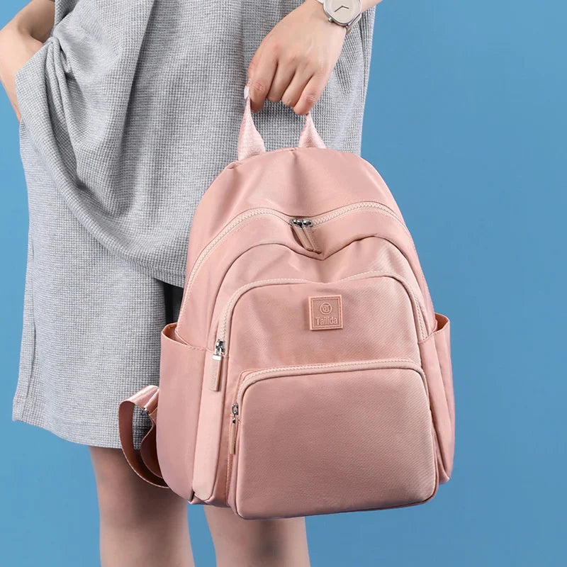 Waterproof Nylon Backpack Women's Backpack for Teens Girls