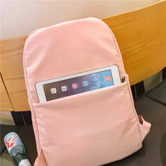 Waterproof Nylon Bag Female Large Capacity Schoolbag