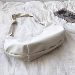 Waterproof Nylon Shoulder Bags Casual Crossbody Bag Purse Female Dumpling Shape