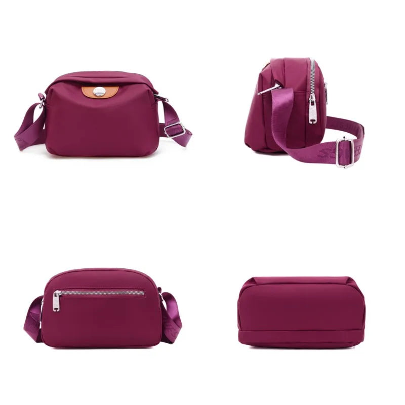 Waterproof Nylon Women Crossbody Bag Female Messenger Bag Shoulder Bags