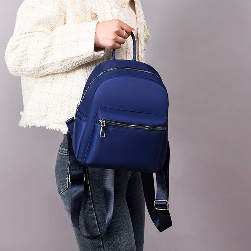 Waterproof Oxford Backpack Women School Bags Female Travel Bag Mini Backpack