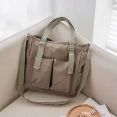 Waterproof Oxford Girl Shoulder Hand Bucket Bag