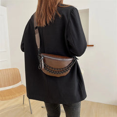 Waterproof PU Pockets Novelty Waist Bag Travel Phone Organizer Fanny Pack