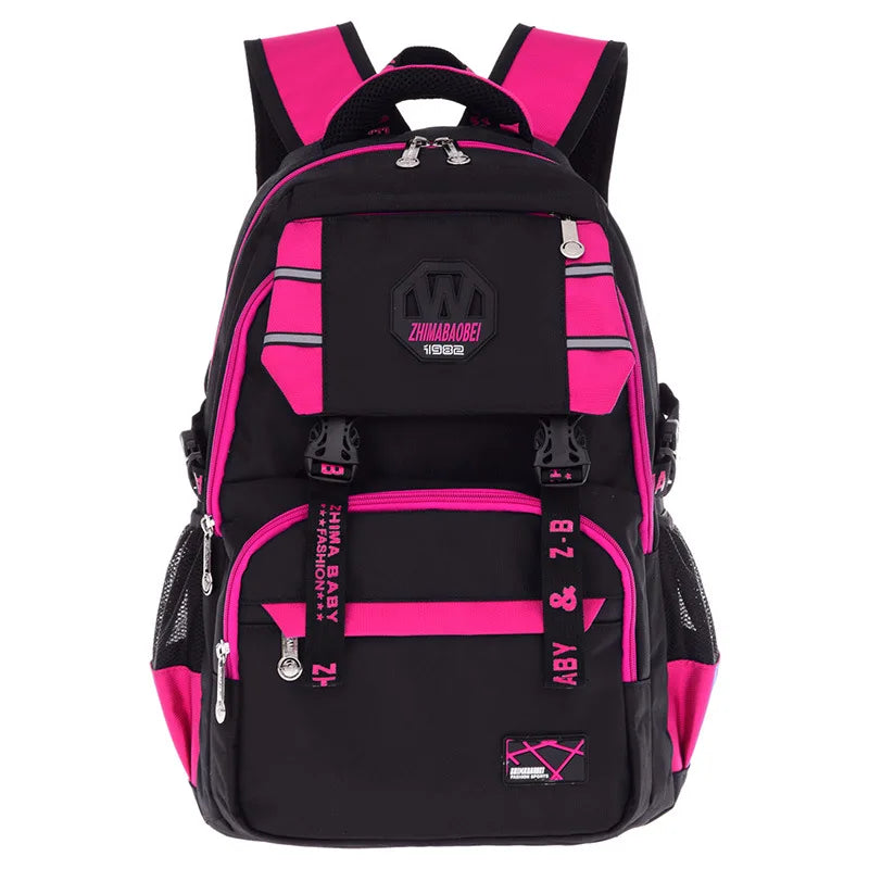 Waterproof School Bags For Children Schoolbag large school Backpack Girls Boys