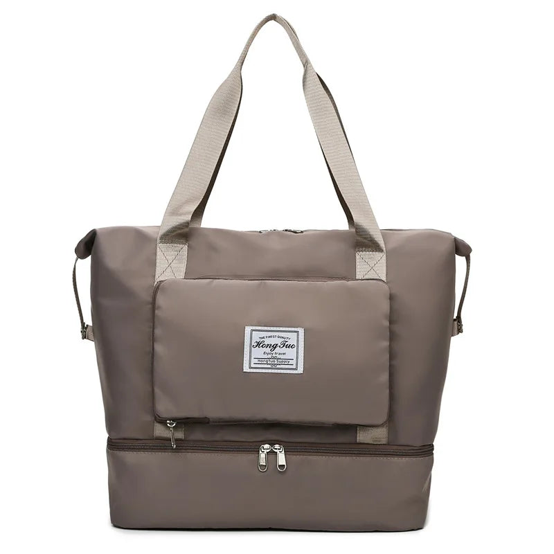 Waterproof Sports Fitness Bag Dry/Wet Separation Handbag Outdoor Duffle Bag